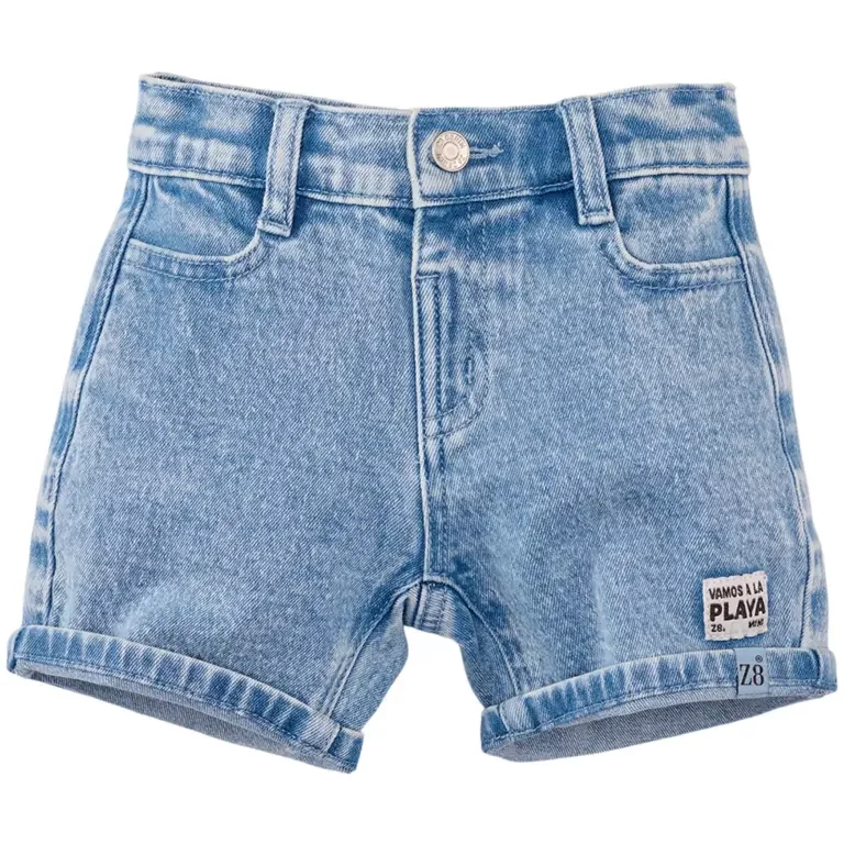 Korte spijkerbroek Timo (light blue denim)