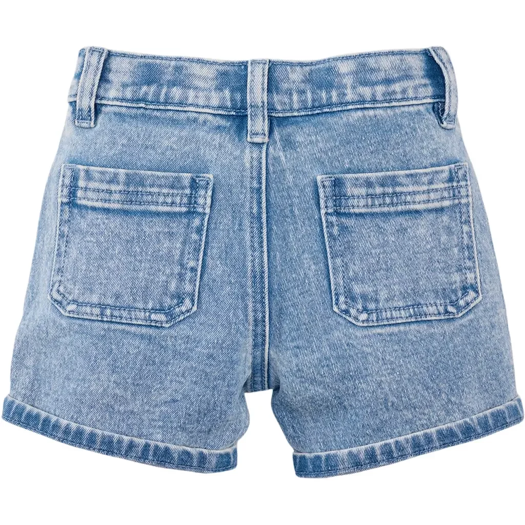 Korte spijkerbroek Timo (light blue denim)