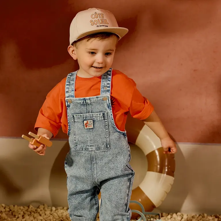 Tuinbroek jeans Aras (light bue denim)