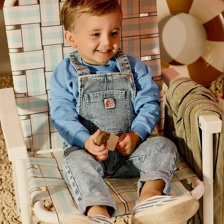 Tuinbroek jeans Aras (light bue denim)