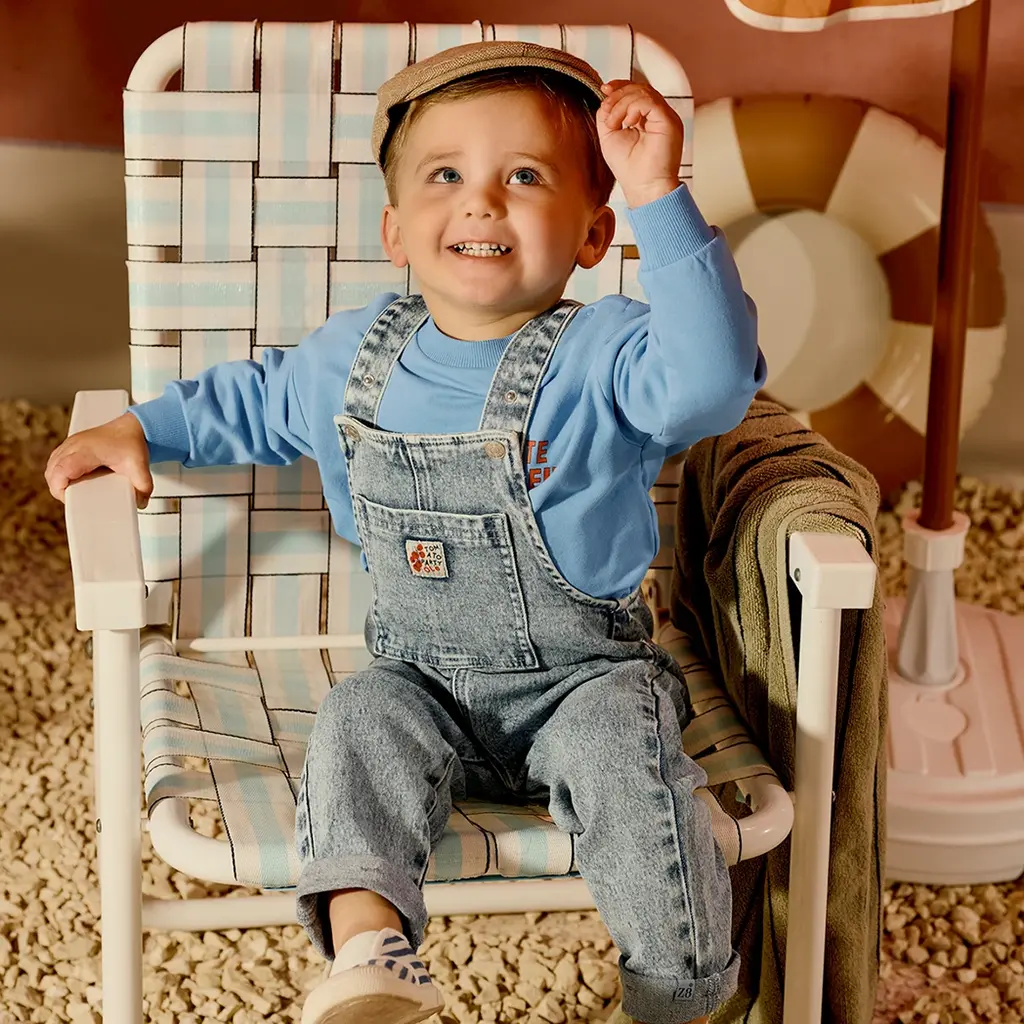 Trui sweat Gies (surfing blue)