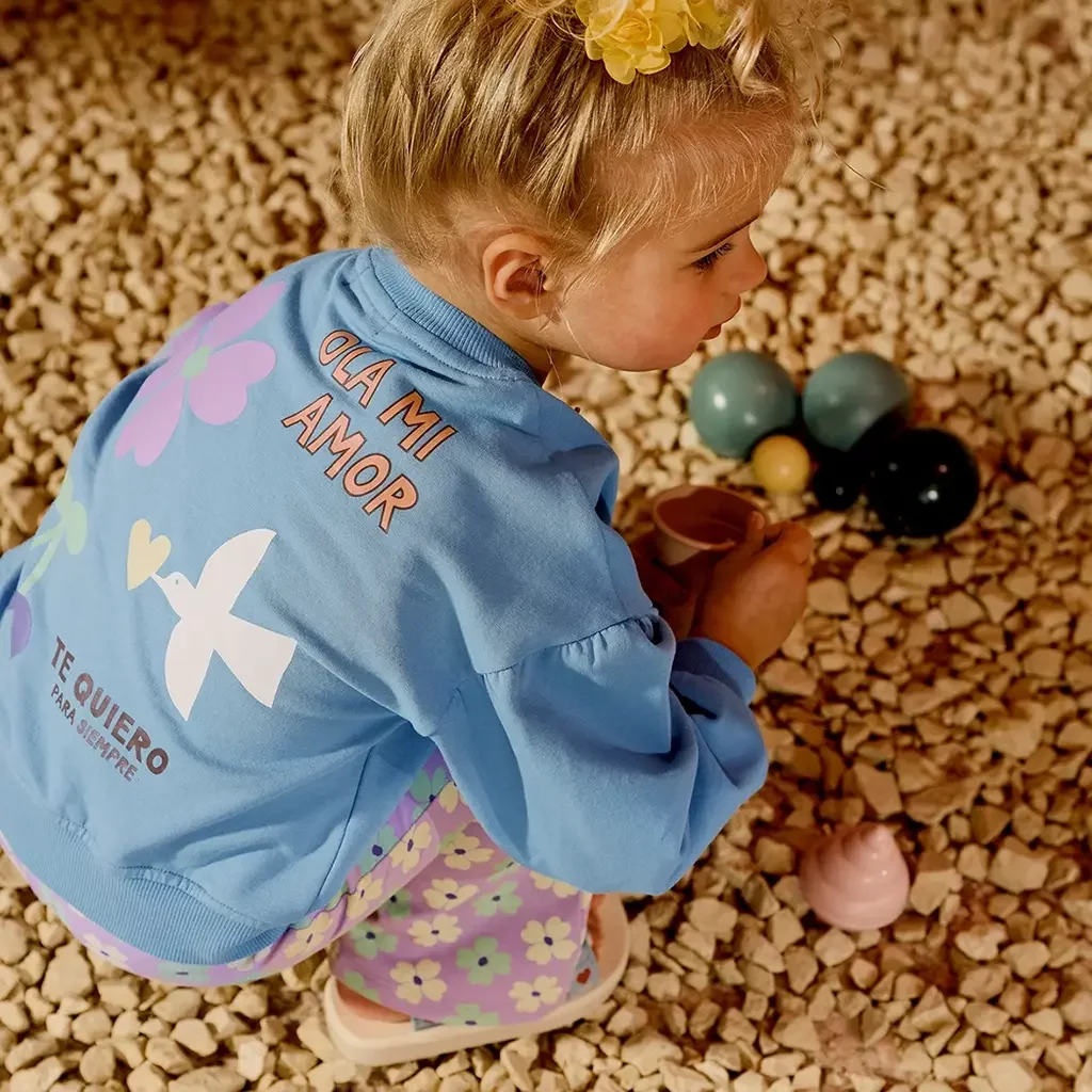 Trui sweat Jonna (surfing blue)