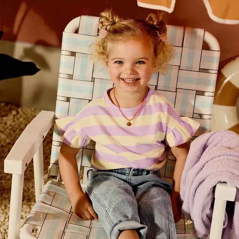 T-shirt strepen Maia (comfy cosmic)