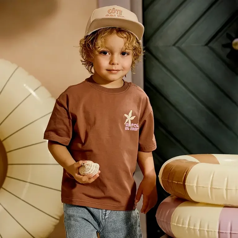 T-shirt Dez (blush brown)