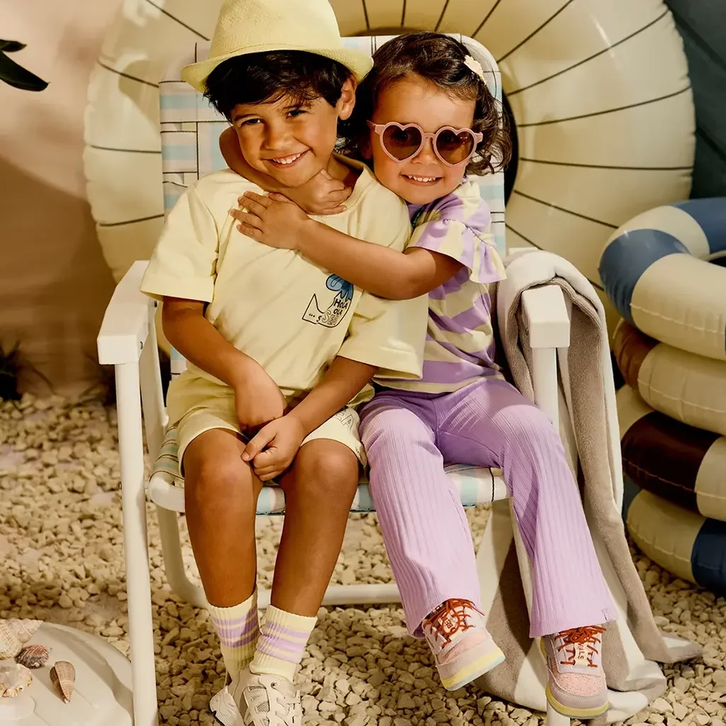 T-shirt strepen Maia (comfy cosmic)