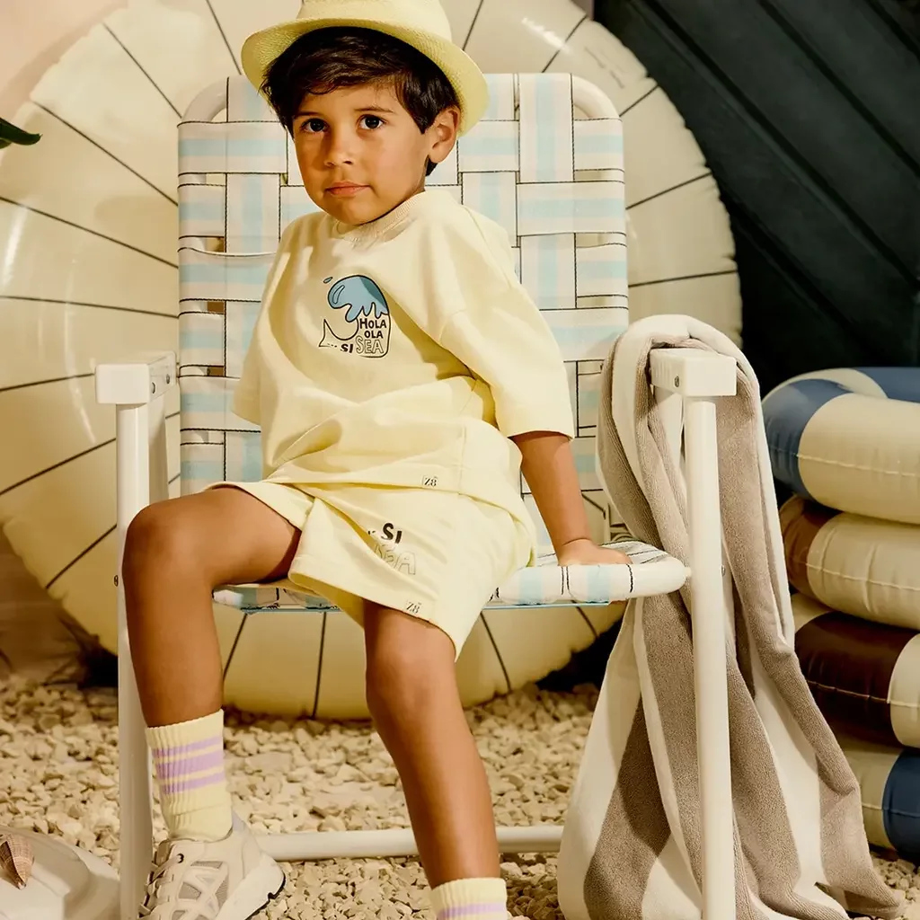 Korte broek sweat Juda (silly citron)