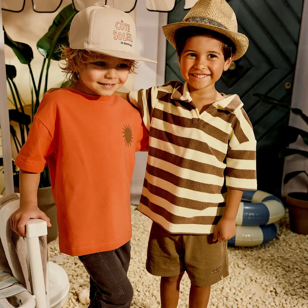 T-shirt Elias (sizzling orange)