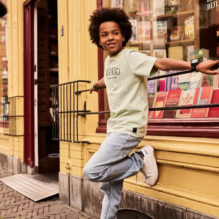 T-shirt loose fit (laurel green)