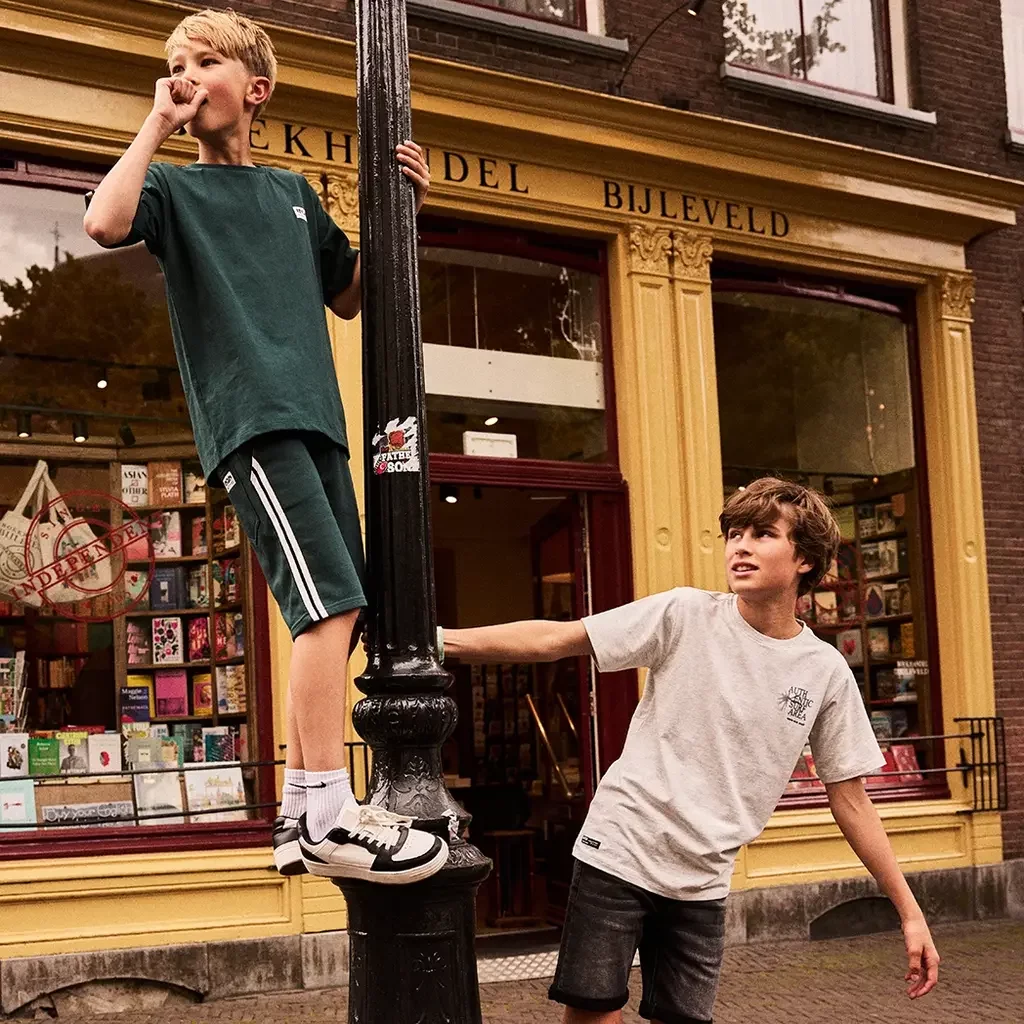 Korte broek jogg (ponderosa pine)