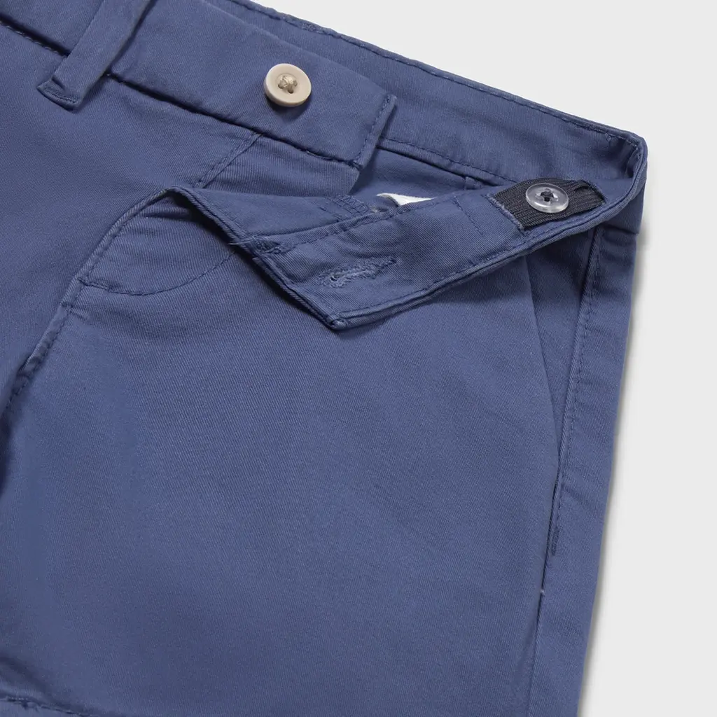 Kort broekje chino (indigo)