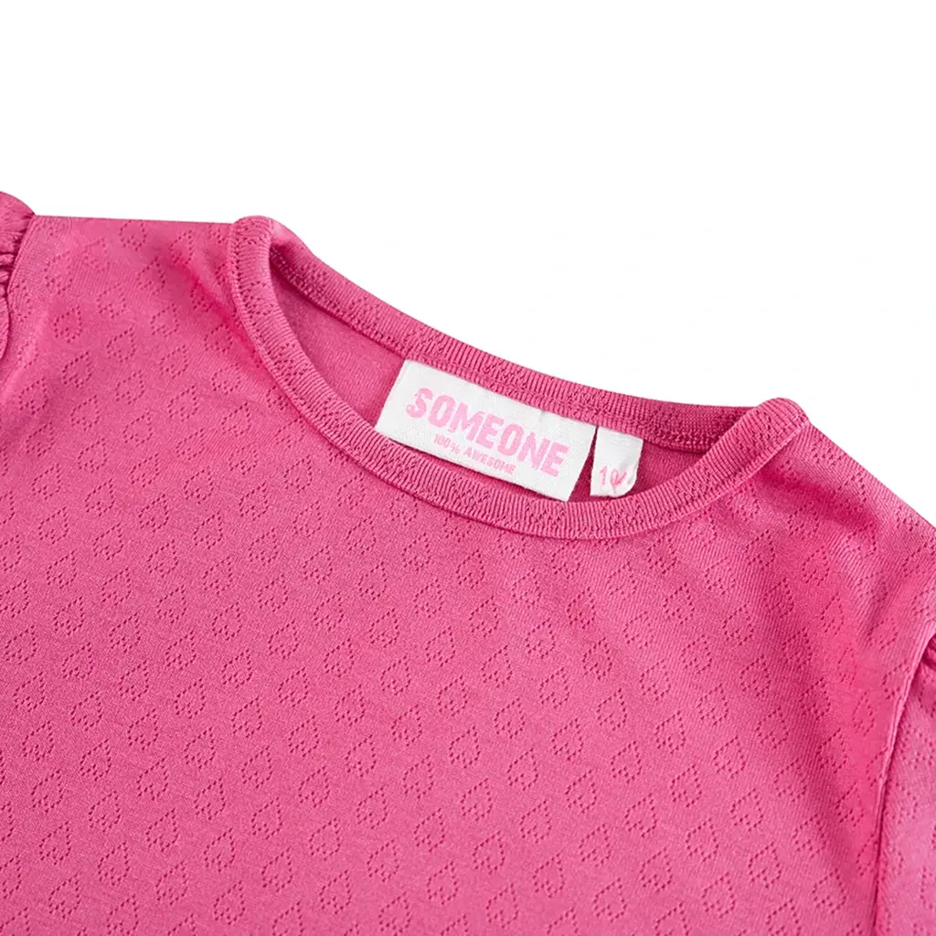 T-shirt Rien (dark pink)