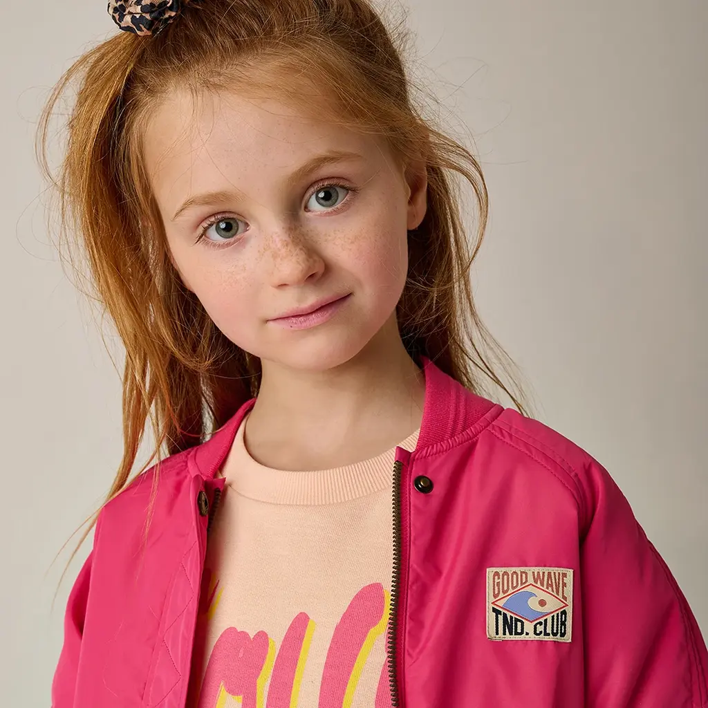 Trui Bloom (pale peach)