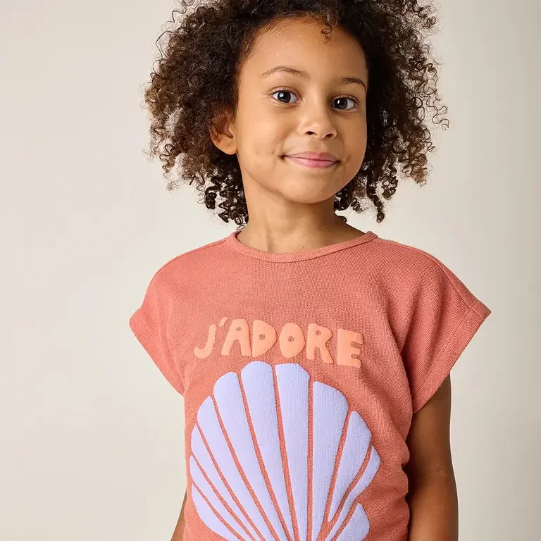 T-shirt Pesca (canyon rose)