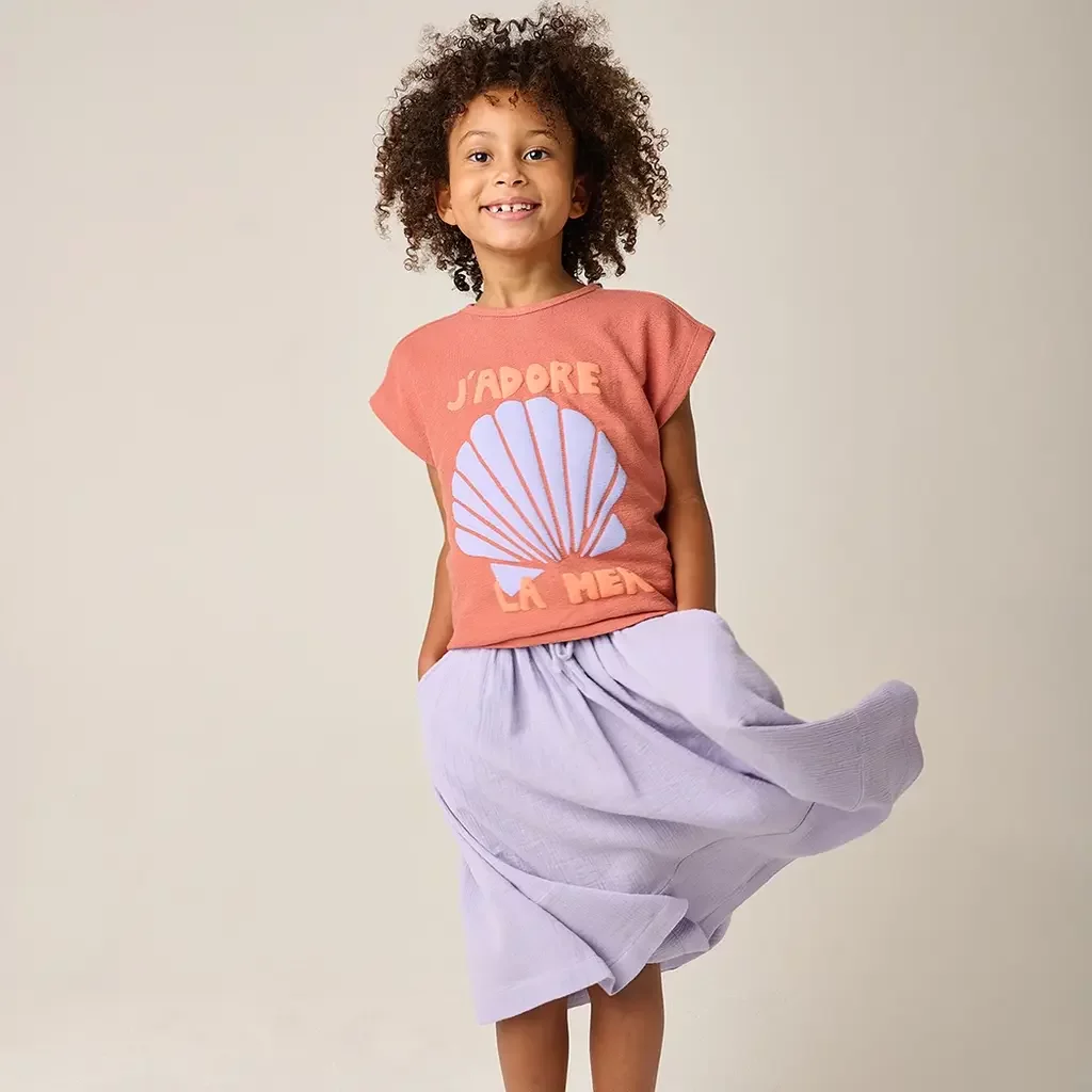 T-shirt Pesca (canyon rose)