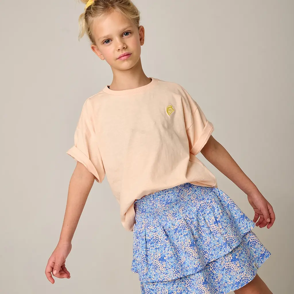 Rokje Floral (pale peach)