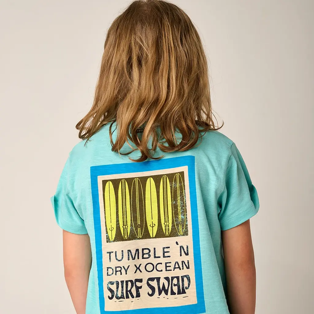 T-shirt Reef backprint (angel blue)