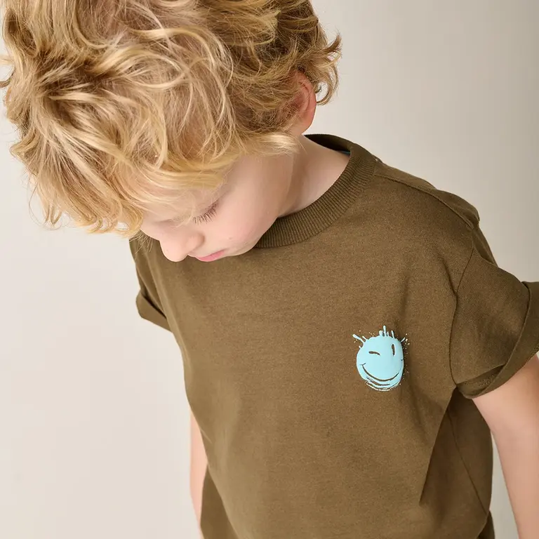 T-shirt Surface backprint (military olive)