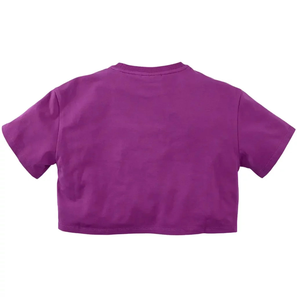 T-shirt CROPPED Chelsey (foxy violet)