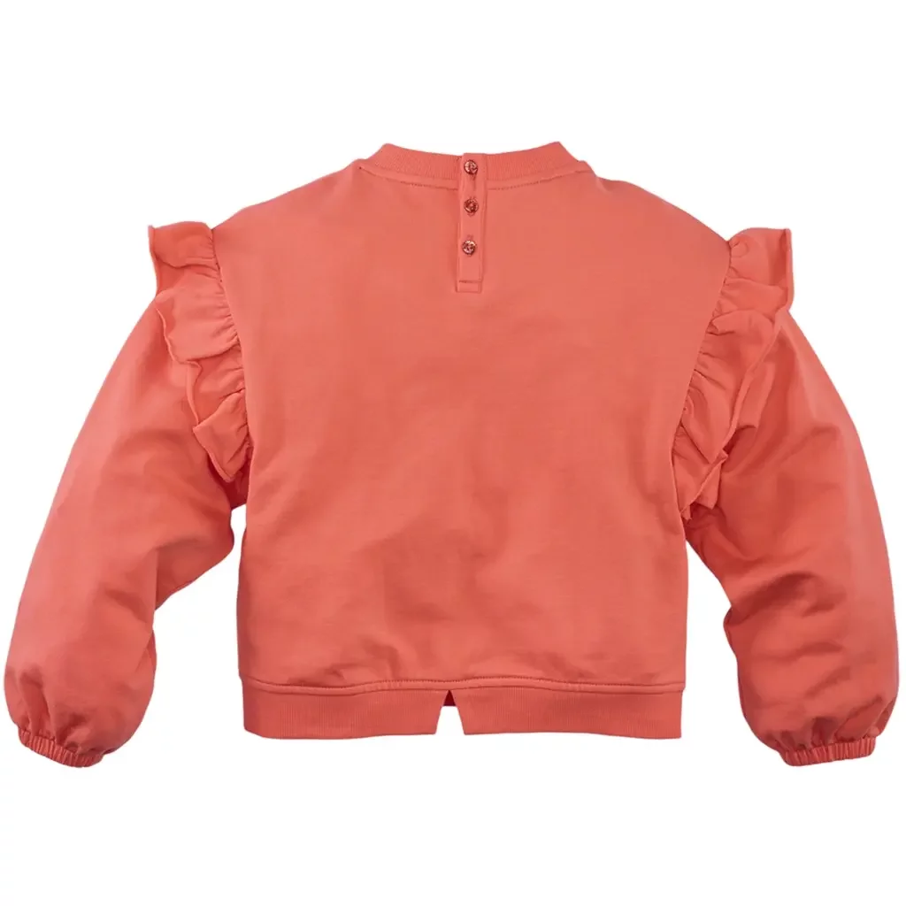 Trui sweat Zumra (living coral)