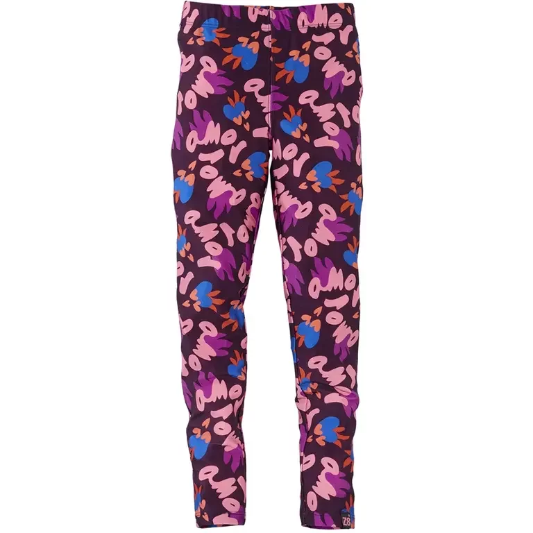 Broek/legging SHINY Mijs (port royale)