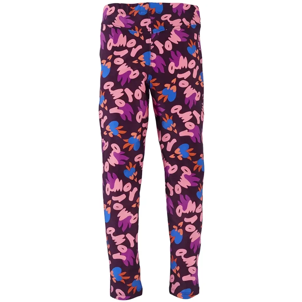 Broek/legging SHINY Mijs (port royale)