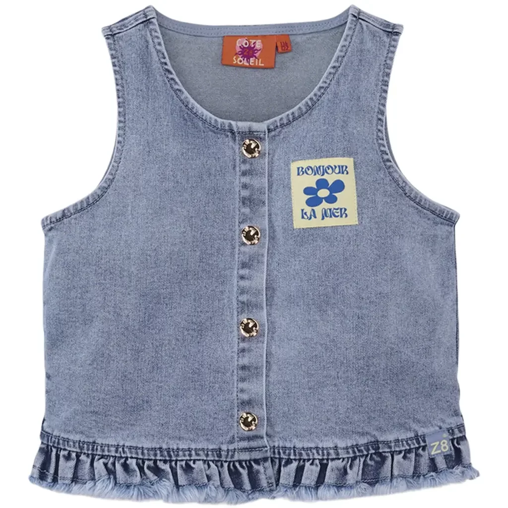 Spijker gilet Cataleya (blue denim)