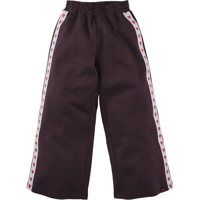 Broek WIDE LEG Jaydi (port royale)