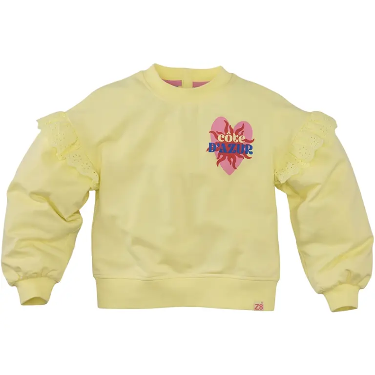 Trui sweat Mikky (lovely lemon)