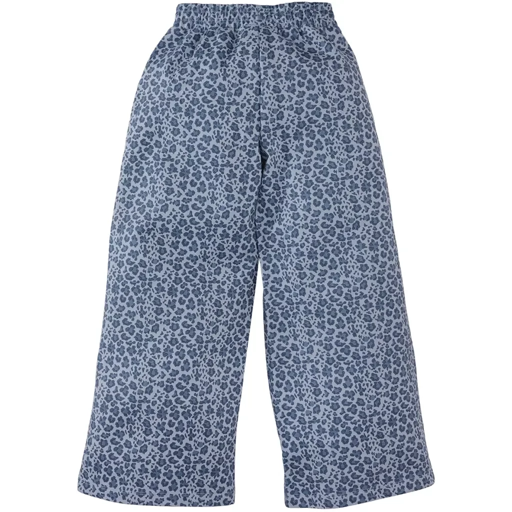 Broek panter WIDE LEG Selin (dusty blue)