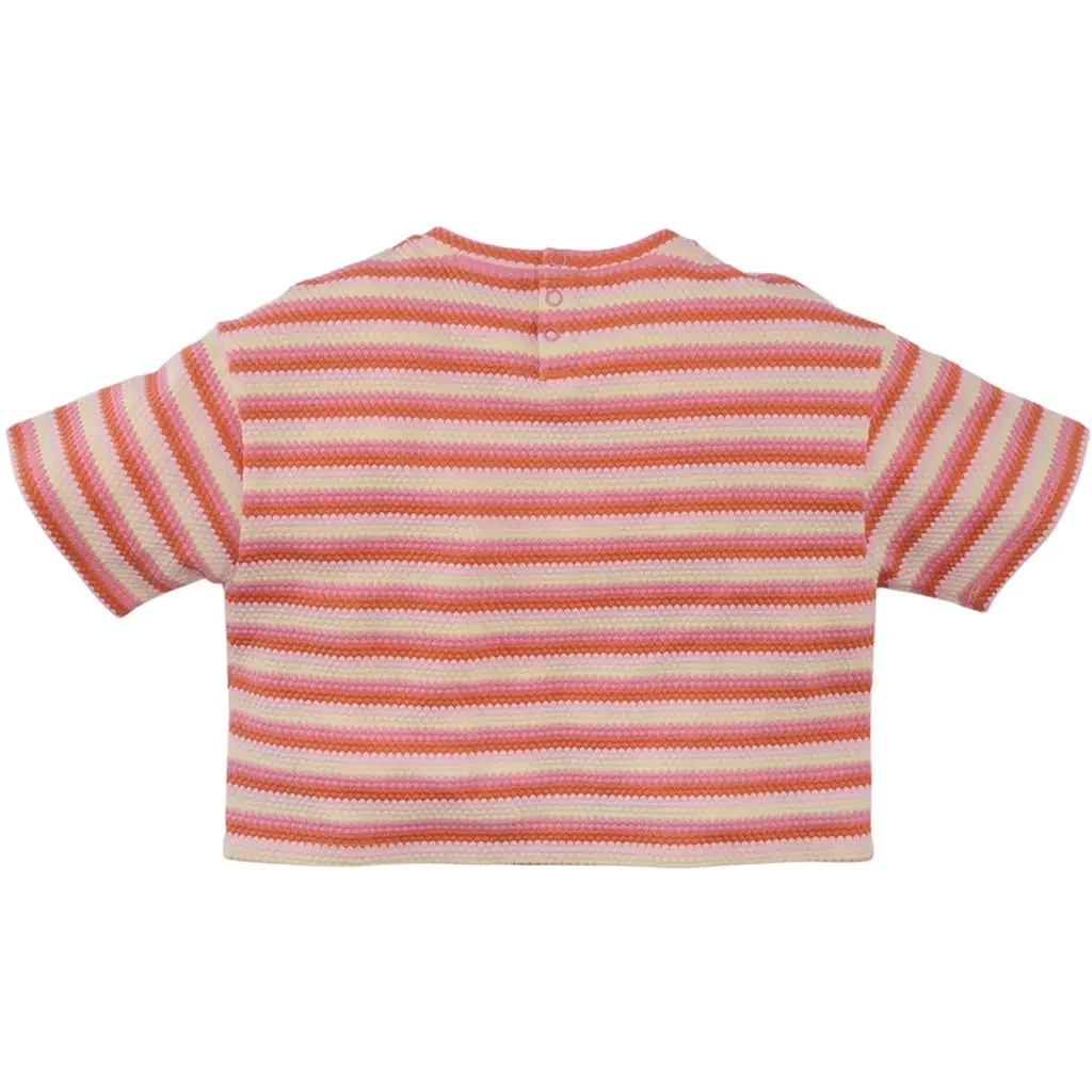 T-shirt structuur Gaia (lovely lemon)