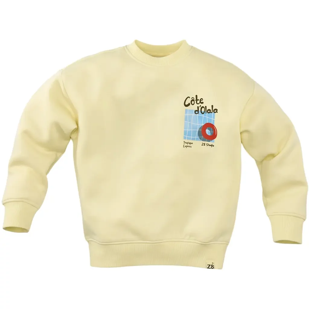 Trui sweat Xavi (silly citron)