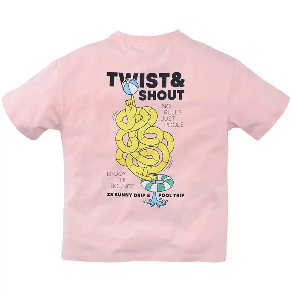 T-shirt heavy jersey Nikoz (rocky rose)