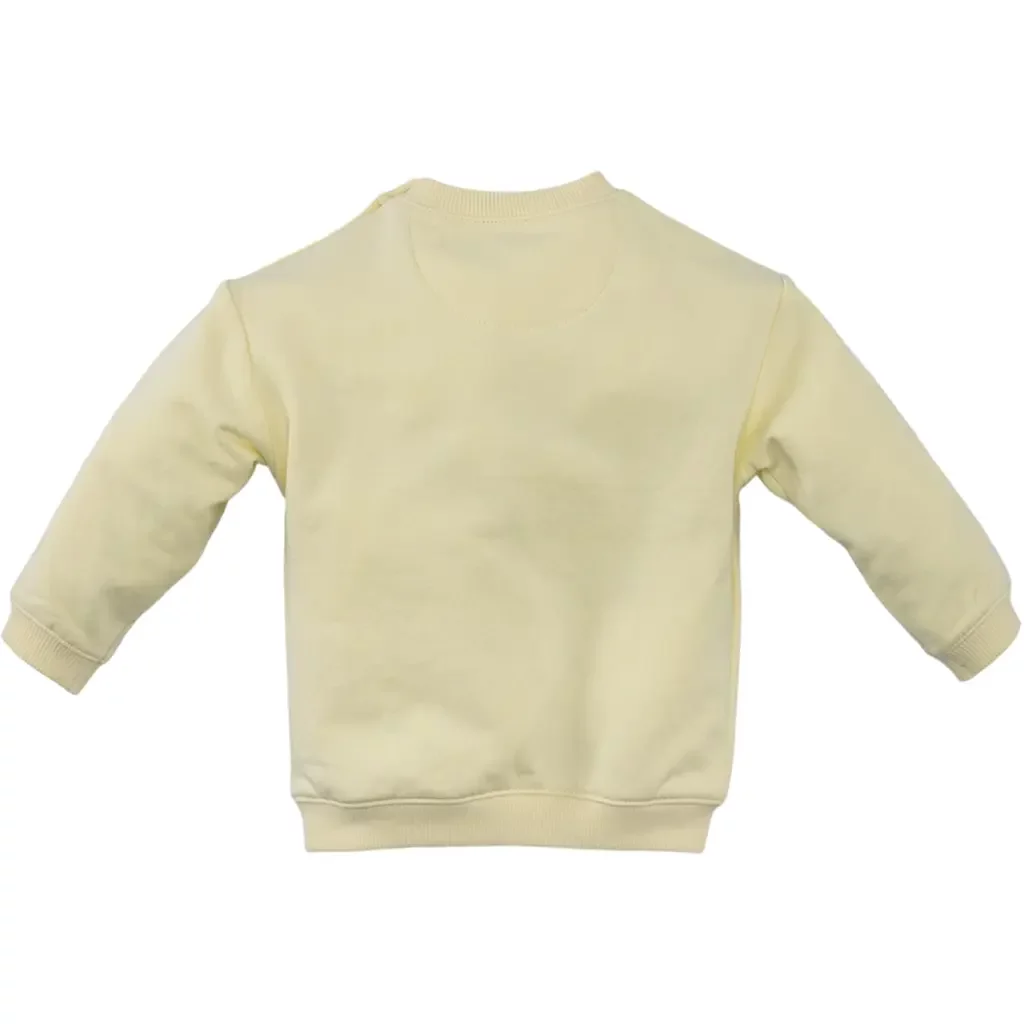 Truitje sweat print Guus (silly citron)
