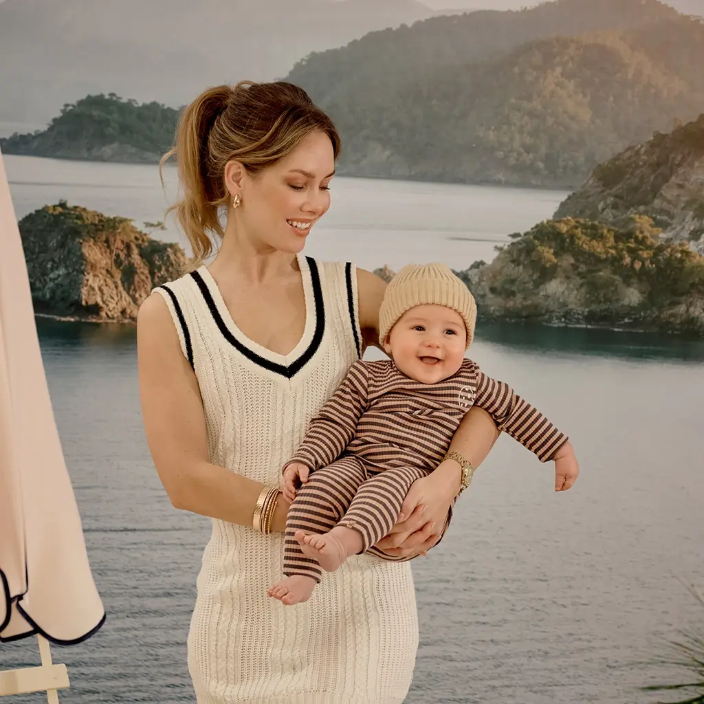 Longsleeve tricot rib streepje Younes (after dark)