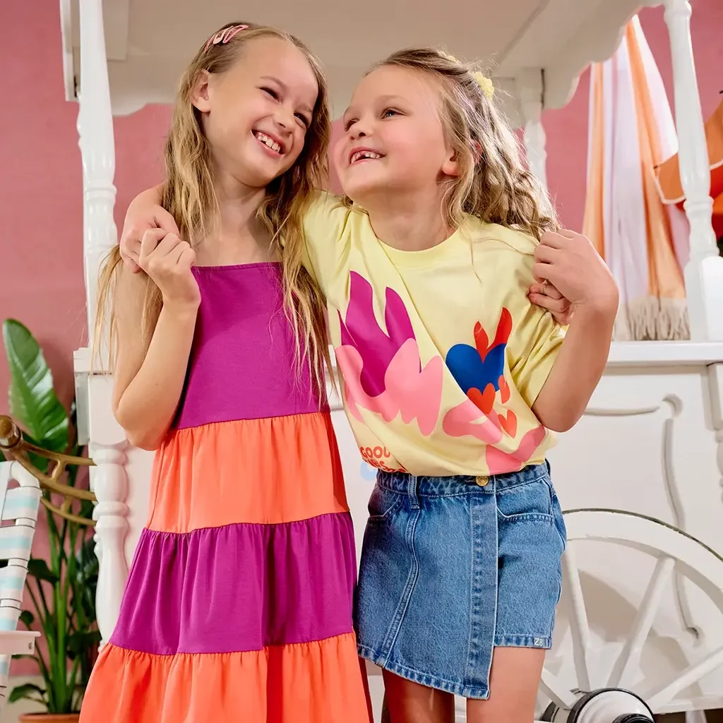 Broek-rokje jeans Alina (blue denim)