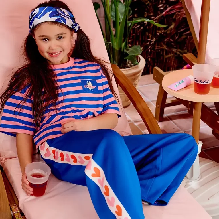 Broek WIDE LEG Jasmin (blue view)