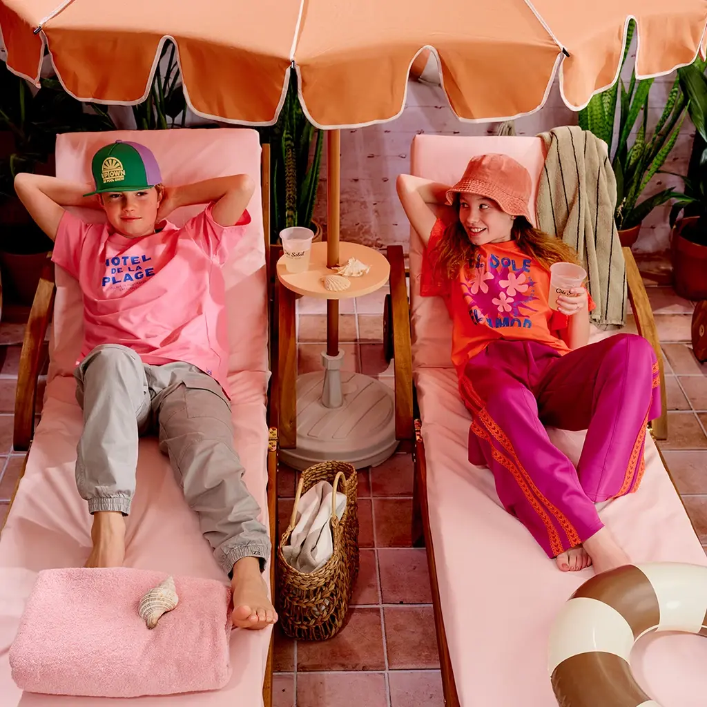 T-shirt OVERSIZED Davina (living coral)