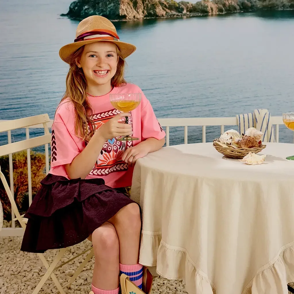 T-shirt BOXY Anissa (summer punch)