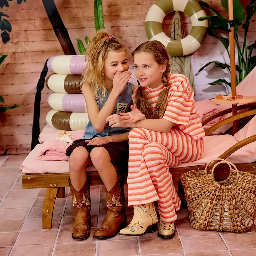 T-shirt structuur Gaia (lovely lemon)