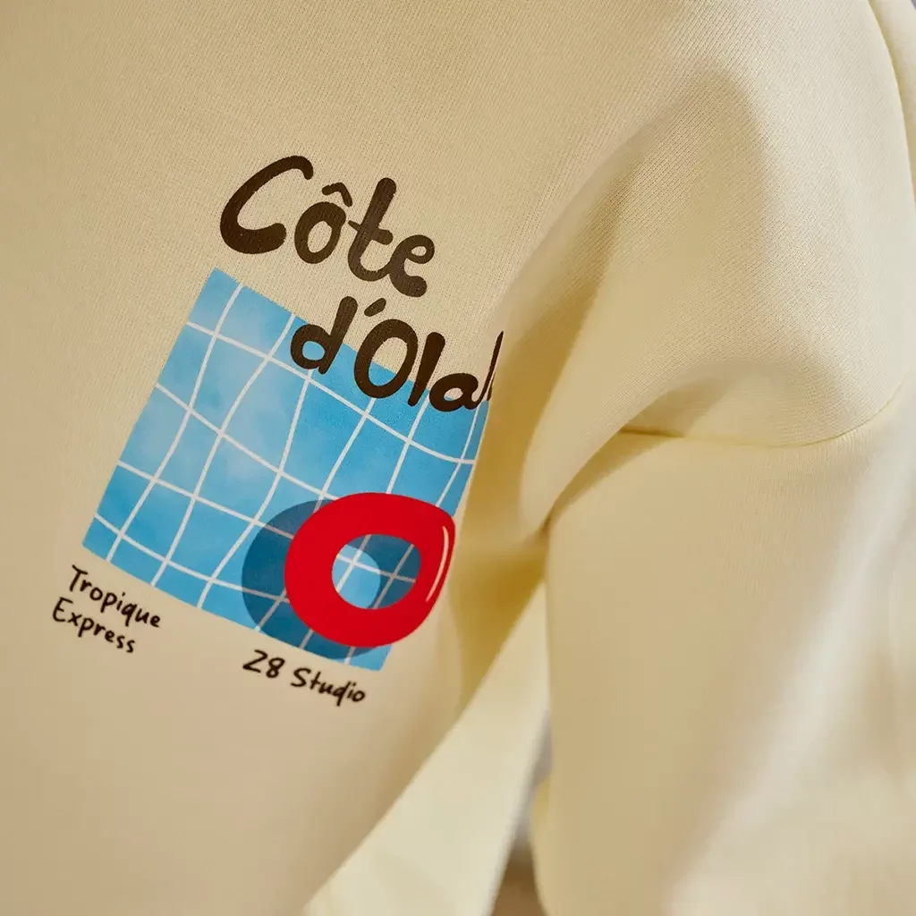 Trui sweat Xavi (silly citron)