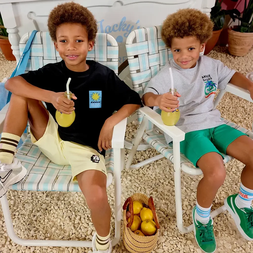 Korte broek sweat Louka (silly citron)