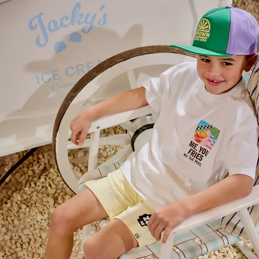 Korte broek sweat Louka (silly citron)