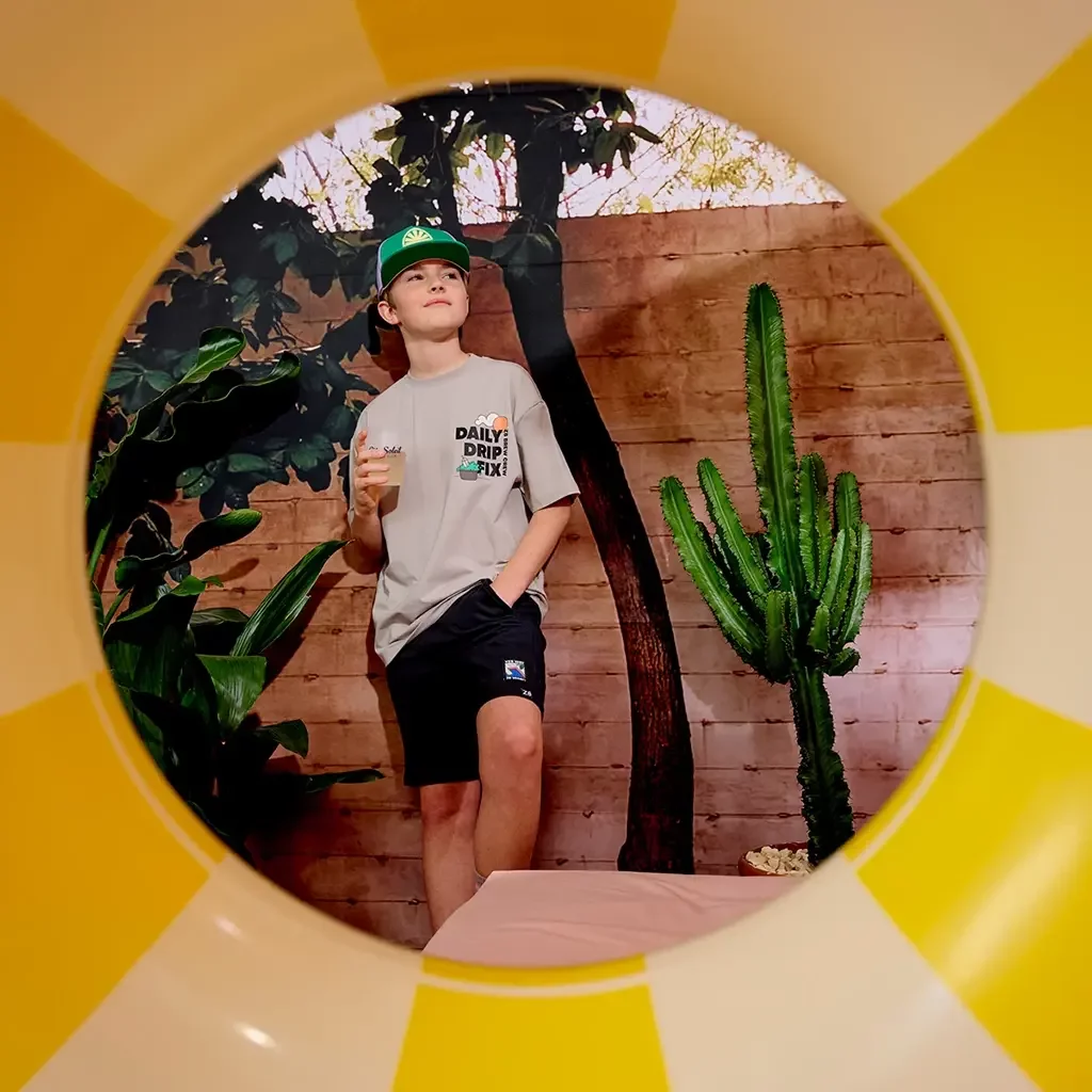 T-shirt heavy jersey Farel (crushed rock)