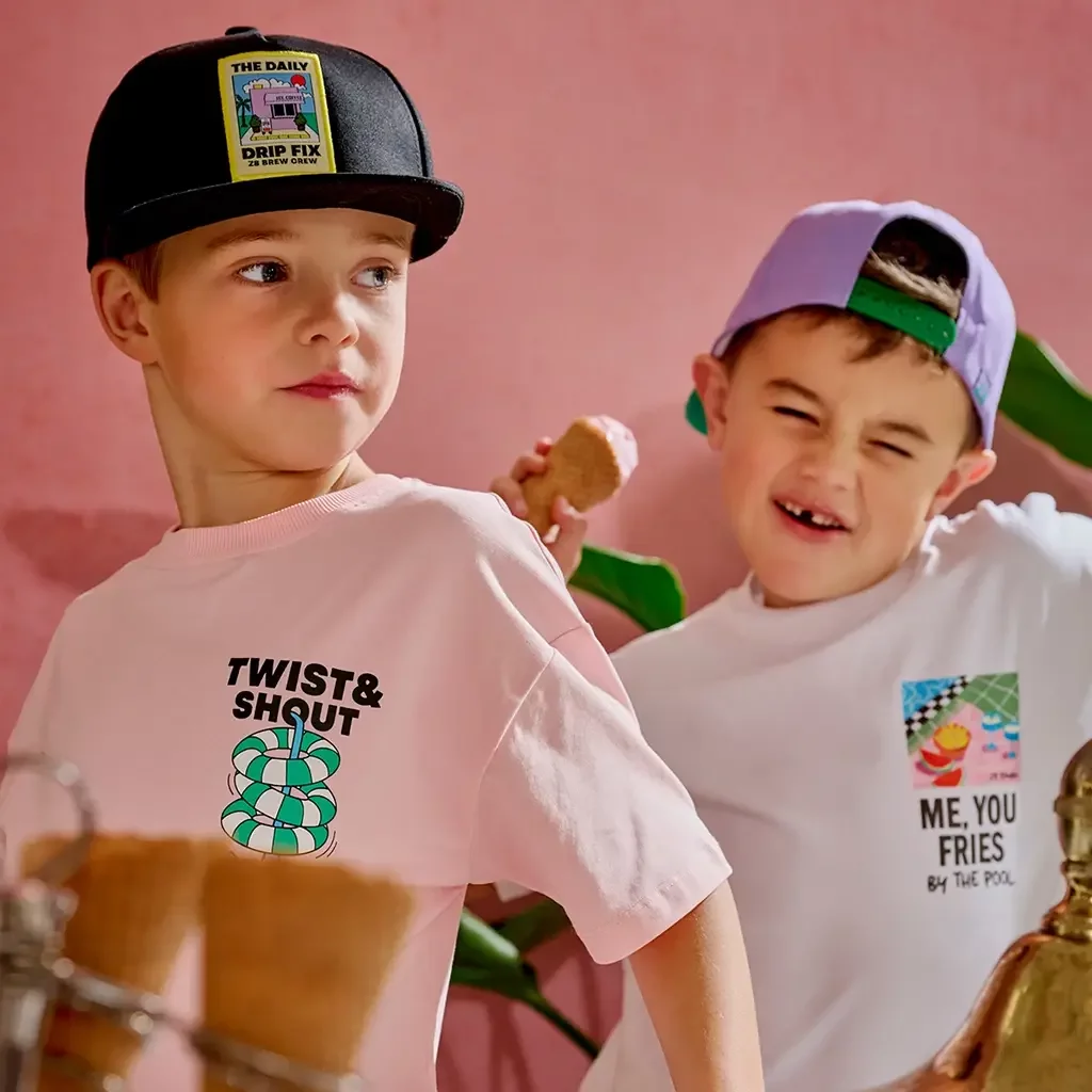 T-shirt heavy jersey Nikoz (rocky rose)