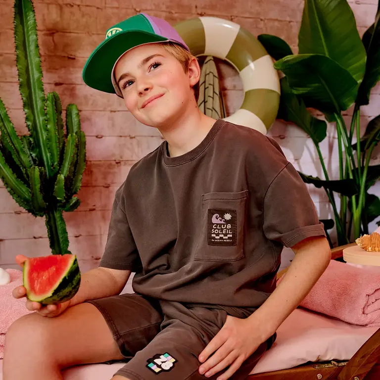 BINNENKORT - T-shirt Jaro (after dark)