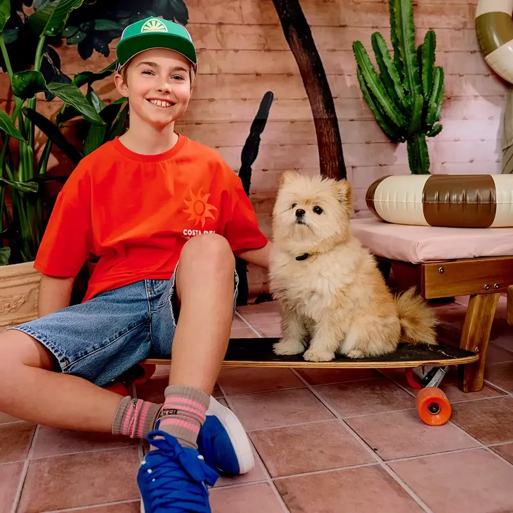 Korte spijkerbroek Wes (blue denim)