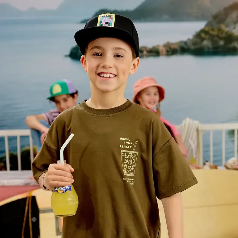 T-shirt Lenox (golden moss)