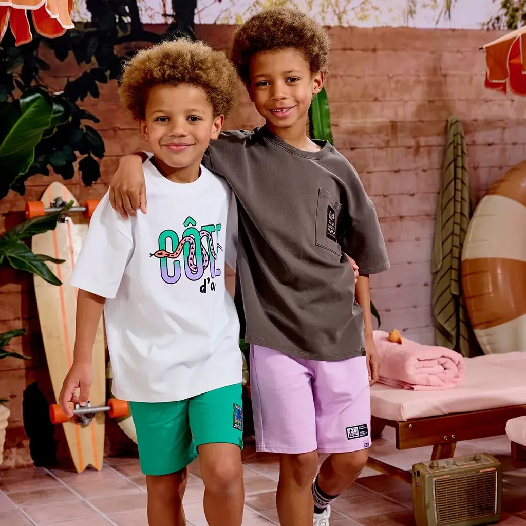 Korte broek sweat Jozy (crazy calypso)