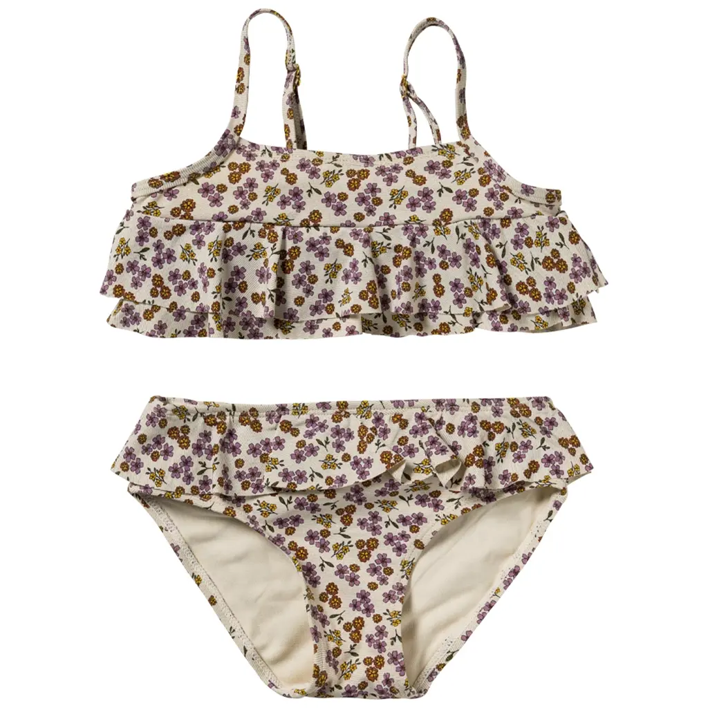 Bikini Sparkly Flower (bombay brown)
