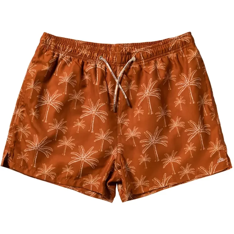VADER zwembroek Palms (bombay brown)